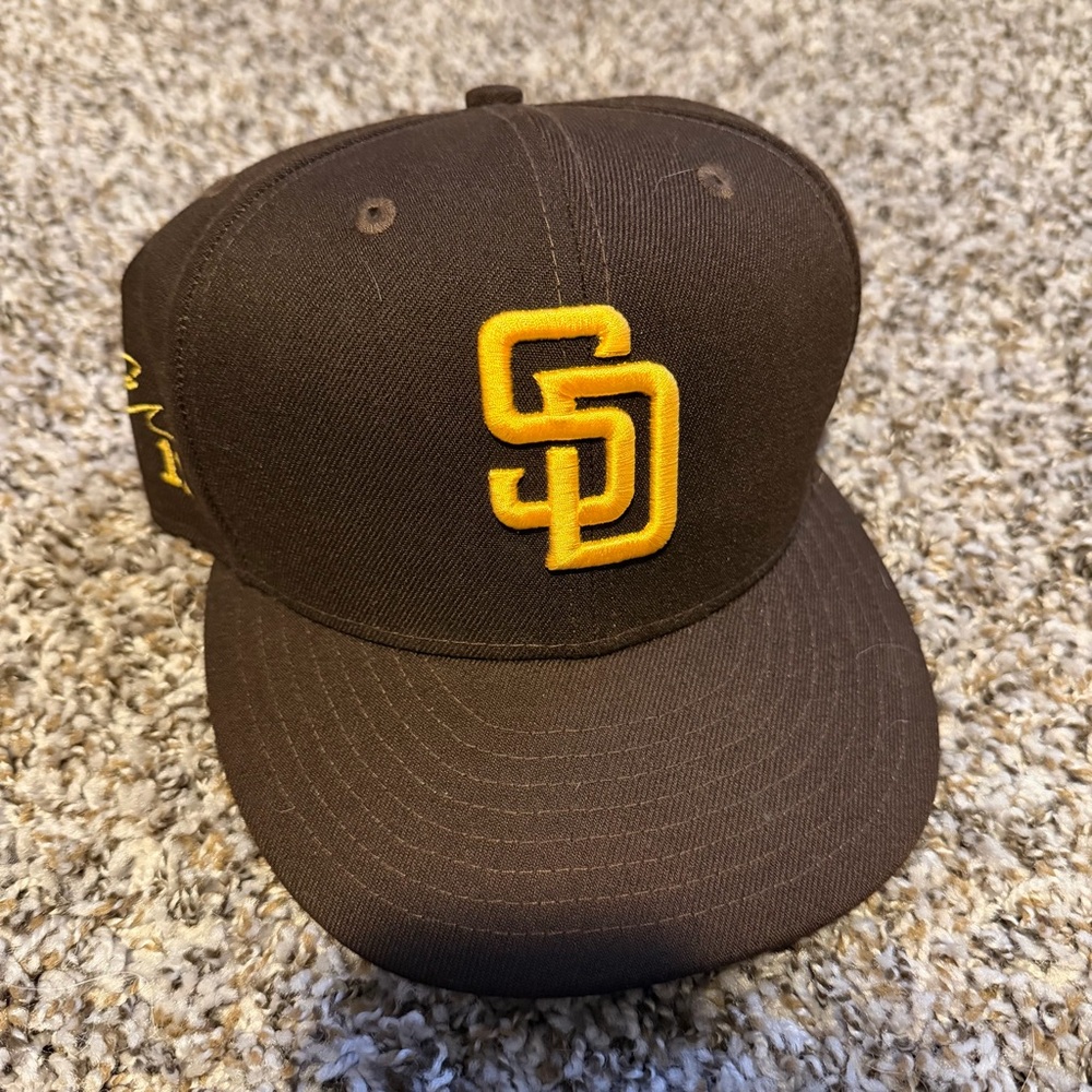 San Diego Padres New Era Authentic On-Field Hat with Yu Darvish Embroidery